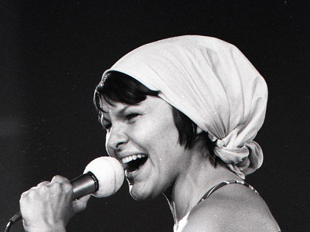 Jana Kocianová na archívnej snímke z roku 1976.