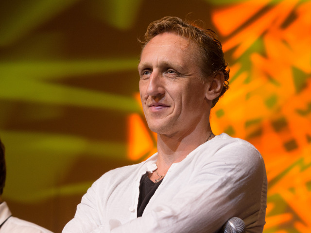 Vladimír Furdík na festivale Comics Salón v Bratislave.