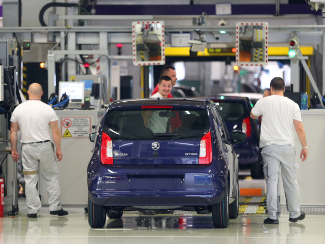 volkswagen, automobilka, skoda citi