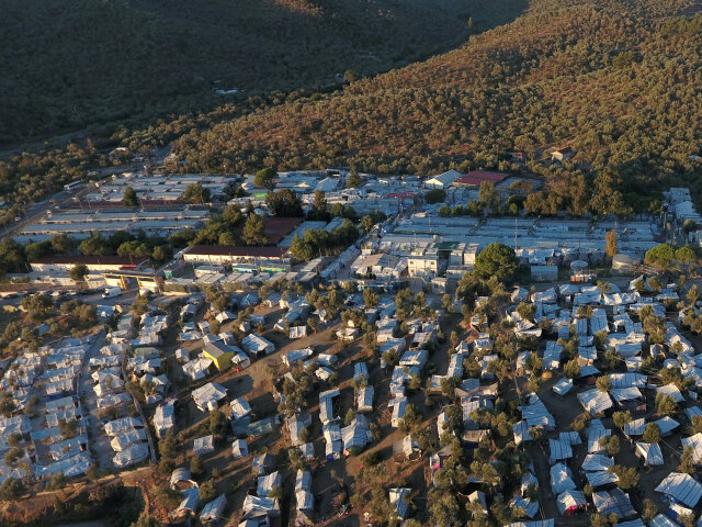 lesbos grécko moria migranti tábor