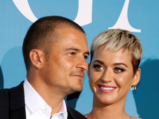 Speváčka Katy Perry a jej partner - herec Orlando Bloom.