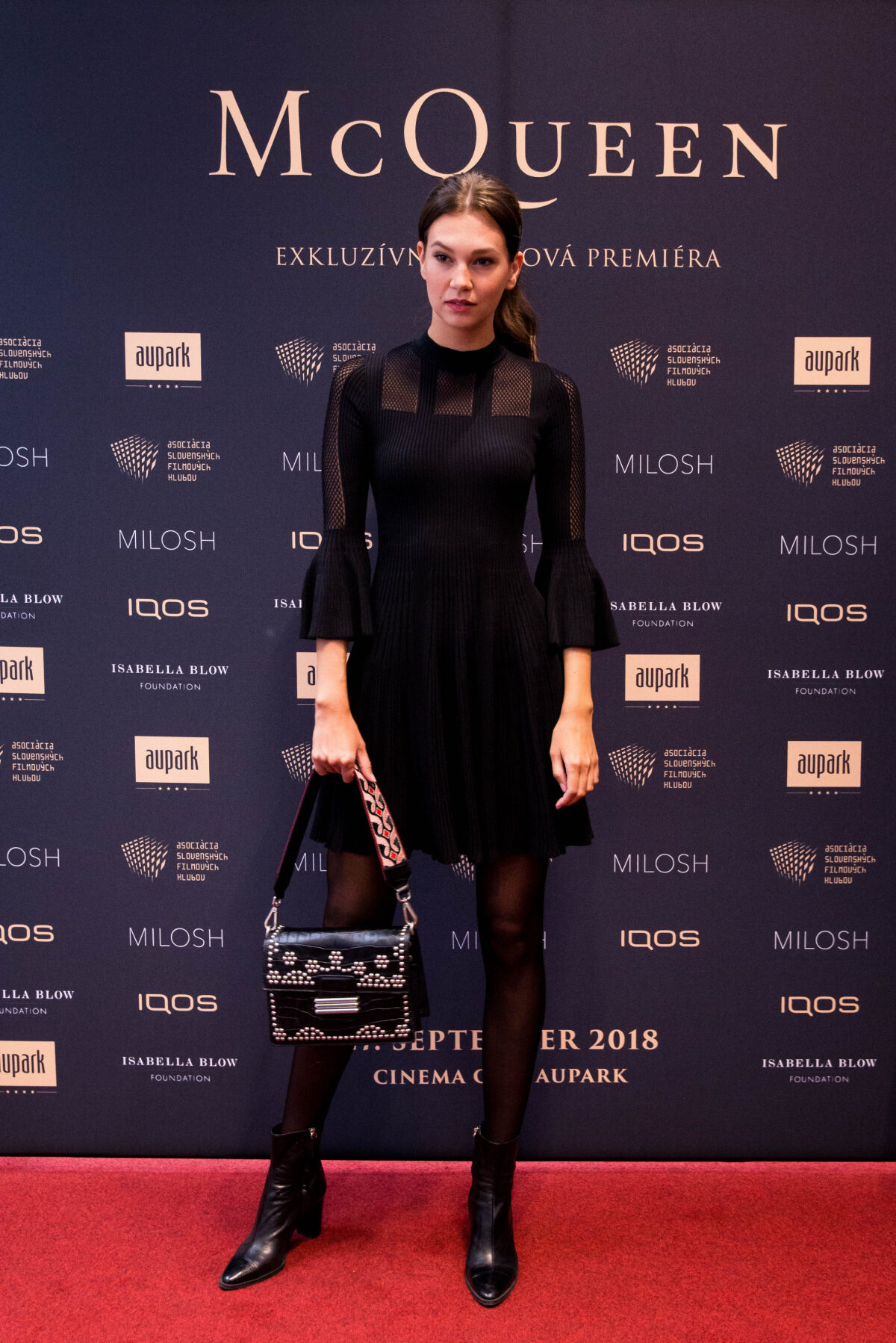 Bývalá finalistka Miss Slovensko a modelka Luciana Čviriková. 