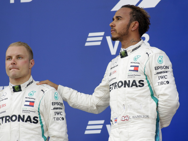 Valtteri Botas, Lewis Hamilton