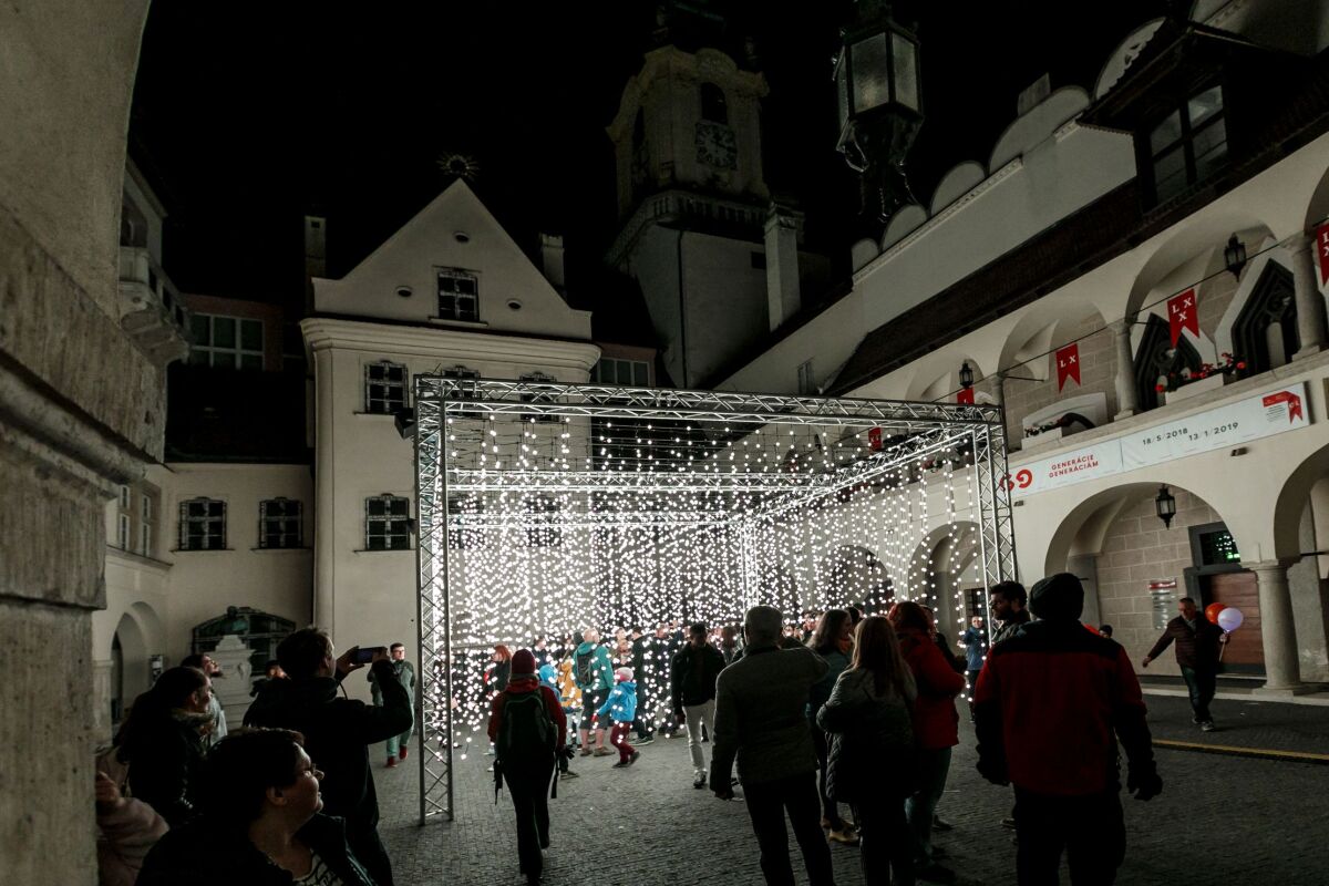 SR Biela noc festival umenie súčasné BAX
