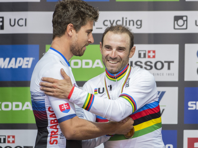 Rakúsko SR Cyklistika MS muži Elite Valverde Sagan