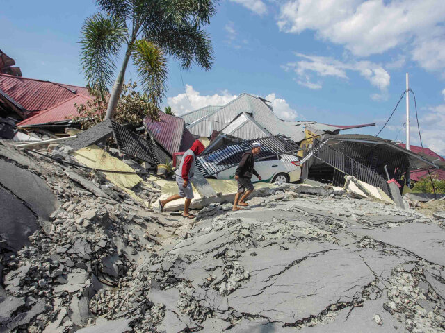 Indonézia Sulawesi zemetrasenie cunami