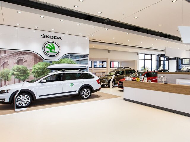 Škoda-Auto - predajňa