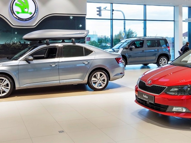 Škoda-Auto - predajňa