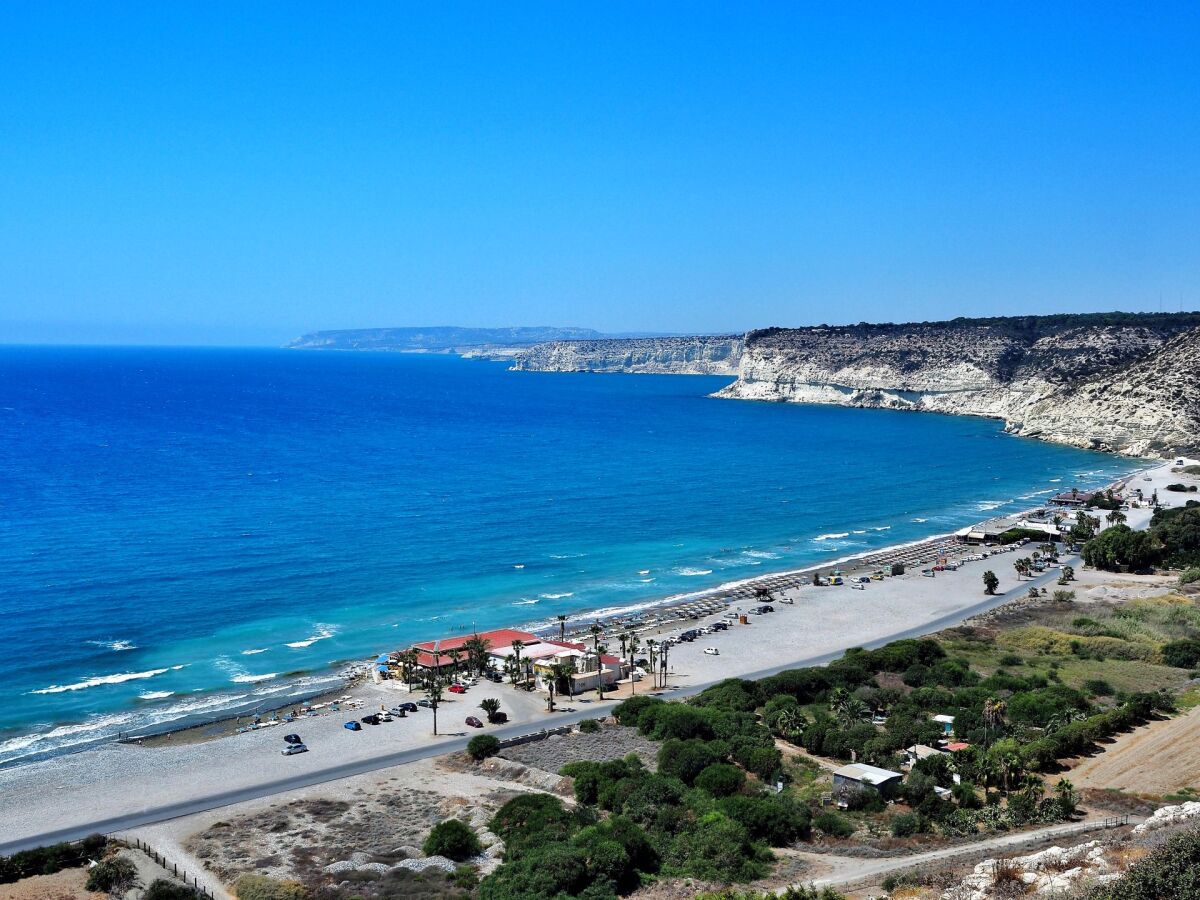 Cyprus, more, pláž