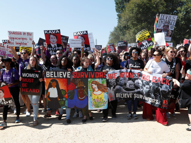 USA Kavanaugh protest sudca Washington