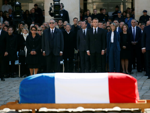 Charles AZNAVOUR, pohreb, Francúzsko, spevák, Emmanuel Macron