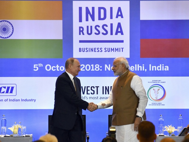 India Rusko zbrane obranná technika návšteva