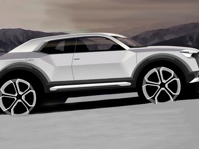 Audi Q1 - skica