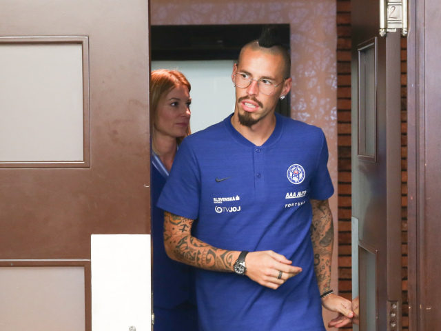 futbal, zraz reprezentacie, Hamsik,