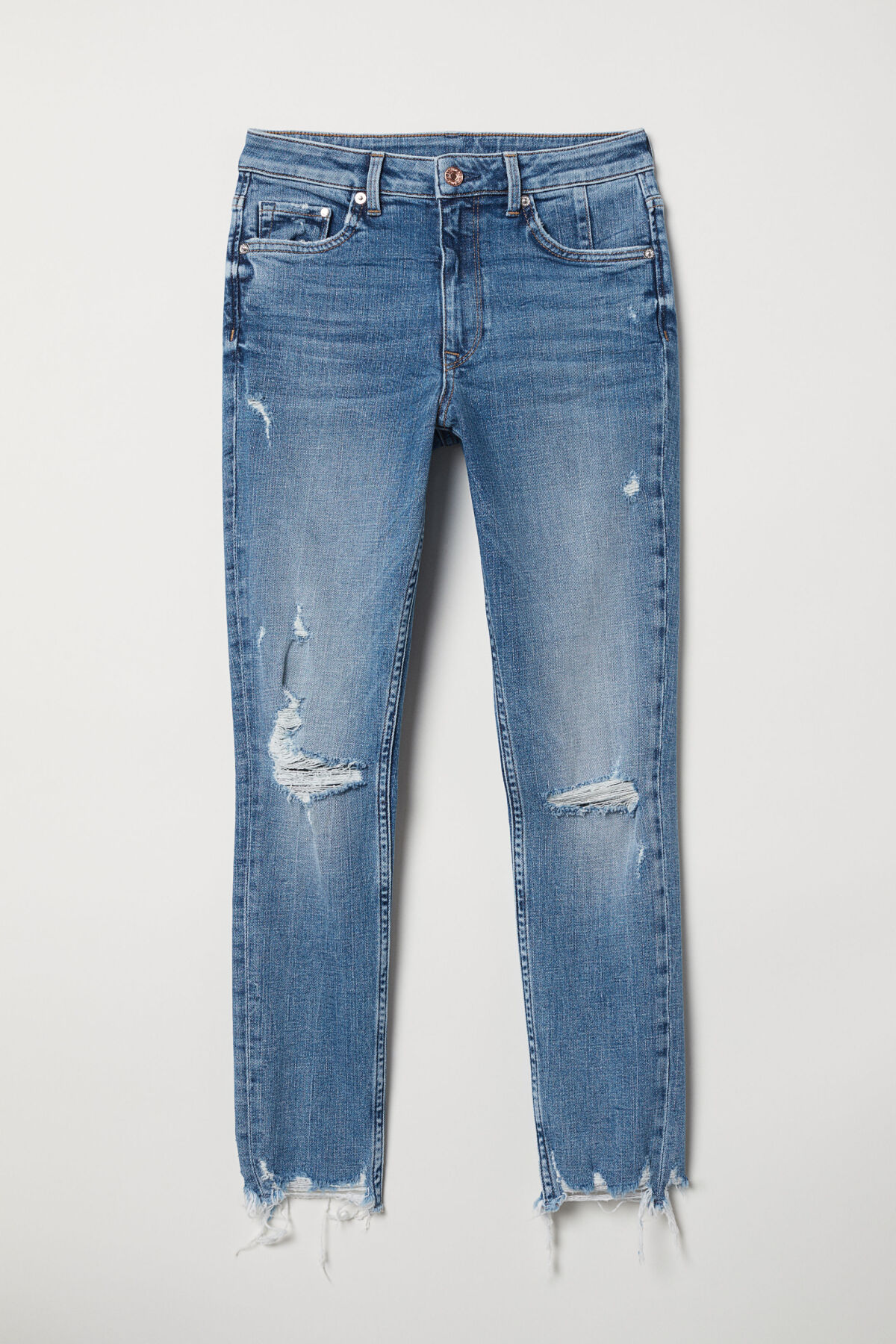 Dámske džínsy značky H&M, predávajú sa za 39,99 eura.