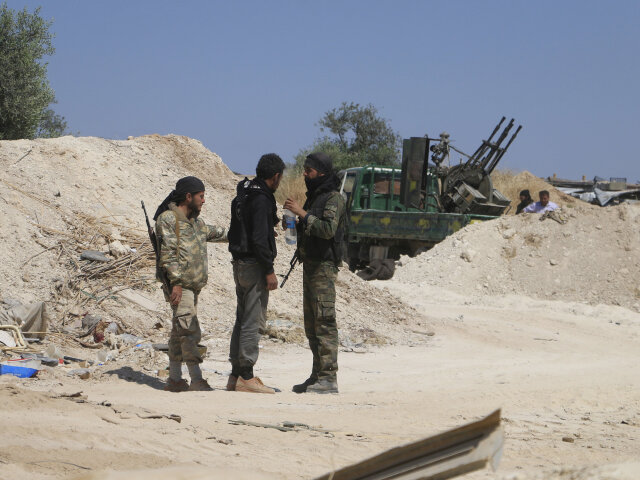 rebeli, povstalci, idlib, sýria