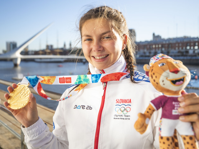 Argentína SR OHM SOV Vodný slalom K1 Luknárová