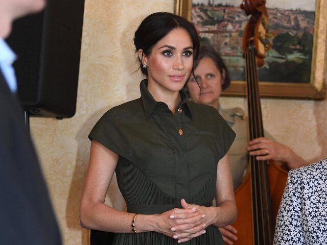 Vojvodkyňa Meghan zo Sussexu na recepcii v Austrálii. 