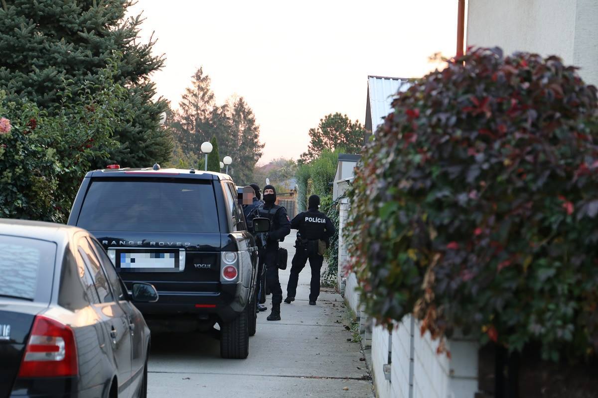 polícia, kočner