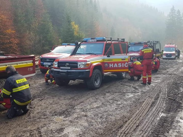 hasiči, gaderská dolina