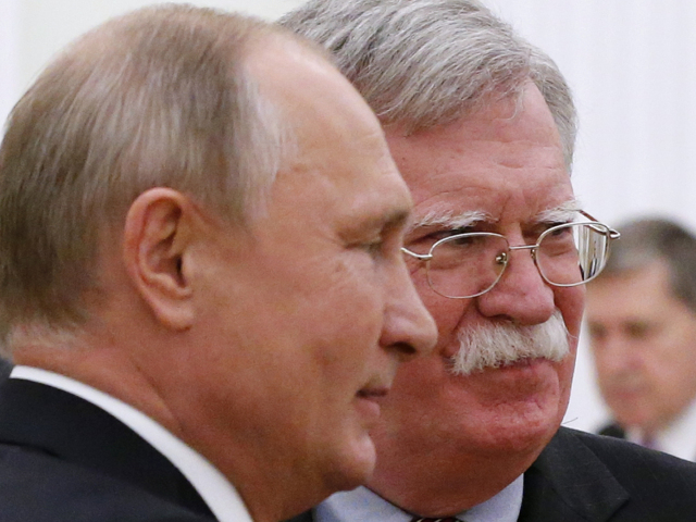 Vladimir Putin, John Bolton