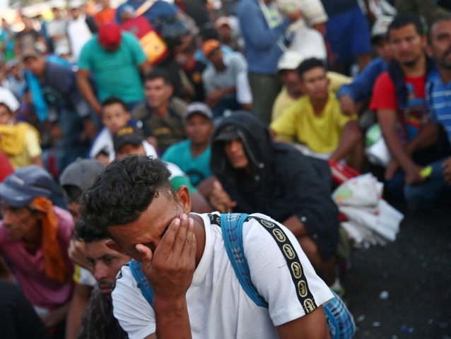 imigrácia, karavána