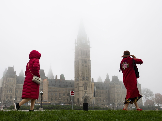 Kanada, Ottawa, parlament, hmla