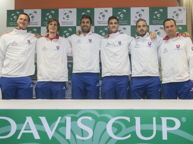 SR Bielorusko Tenis DC Davis Cup baráž žreb BAX