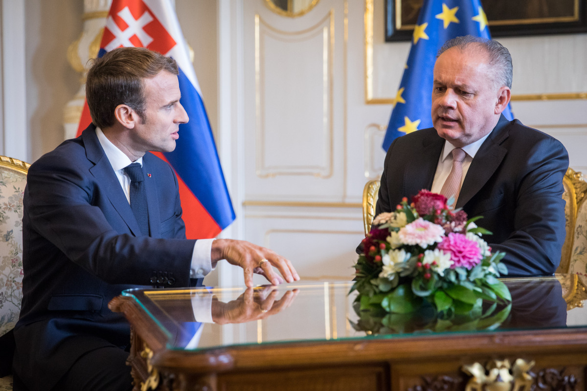 PREZIDENT: Prijal francúzskeho prezidenta