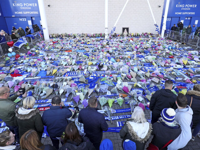 Britain Soccer Helicopter Crash Leicester
