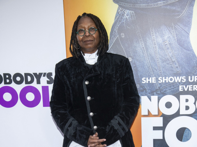 Herečka a moderátorka Whoopi Goldberg.