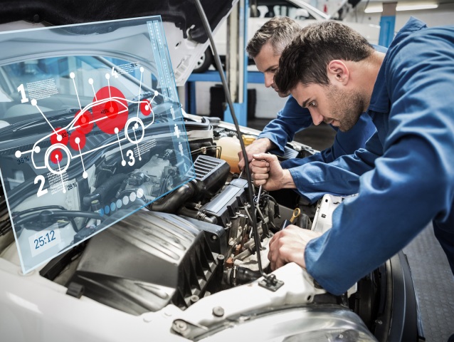 auto, automechanik, automobilka