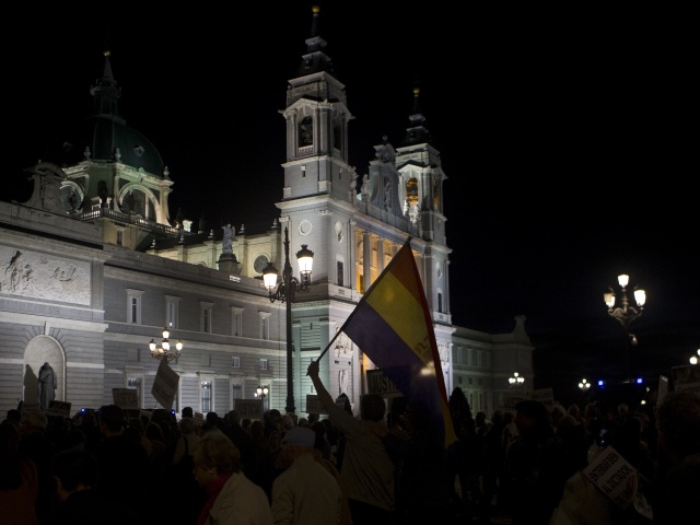 španielsko, madrid, protest, franco