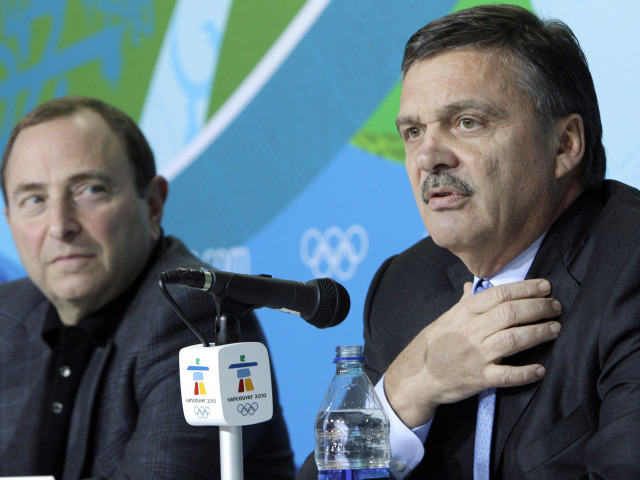 René Fasel, Gary Bettman
