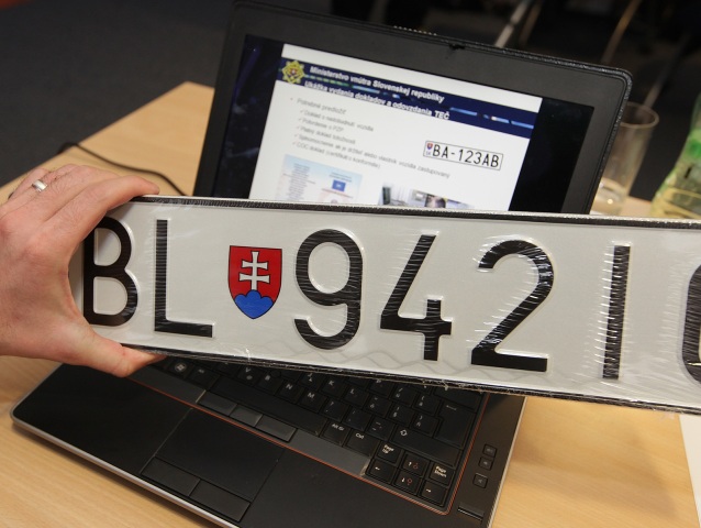 evidenčné číslo, ŠPZ