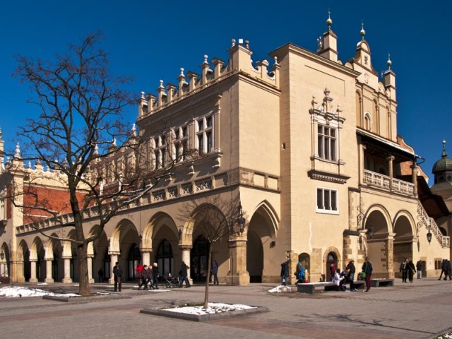 Rynek Glowny, Krakov, Poľsko
