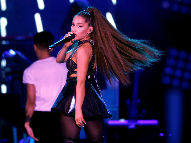 Speváčka Ariana Grande na archívnom zábere. 