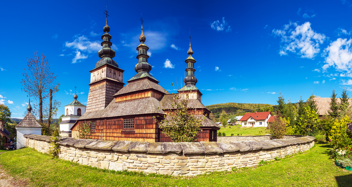 Poľsko, drevený kostol, kostolík