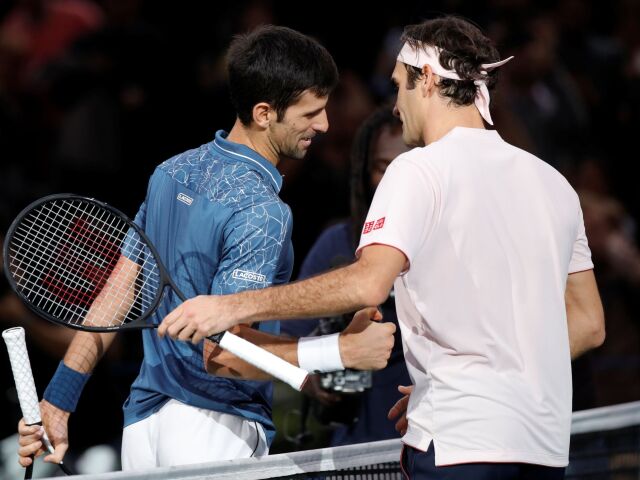 Novak Djokovič, Roger Federer