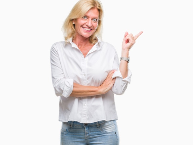 žena seniorka,