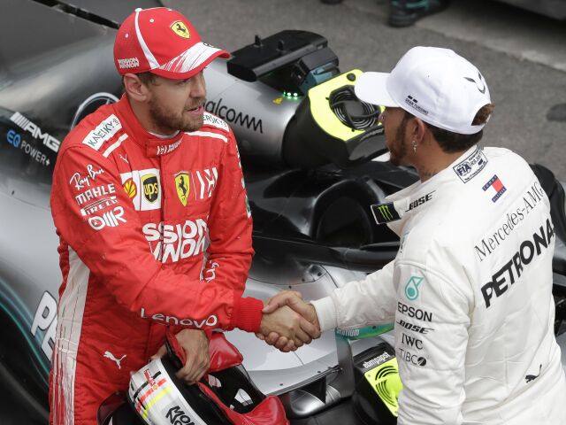 Sebastian Vettel, Lewis Hamilton