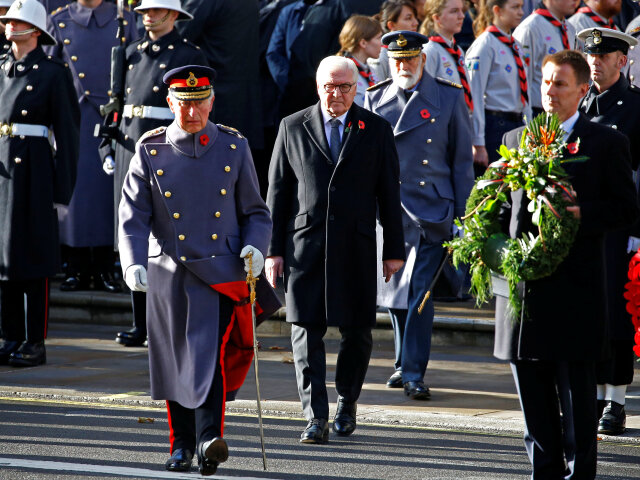 1. svetová vojna, ceremónia, princ Charles, Británia, londýn