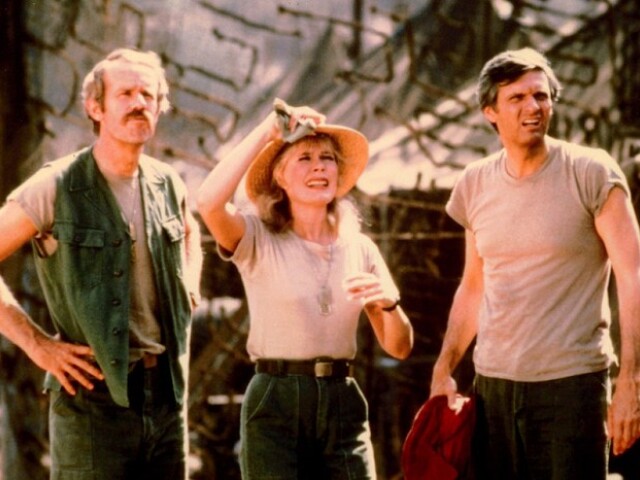 Mike Farrell, Loretta Swit, Alan Alda