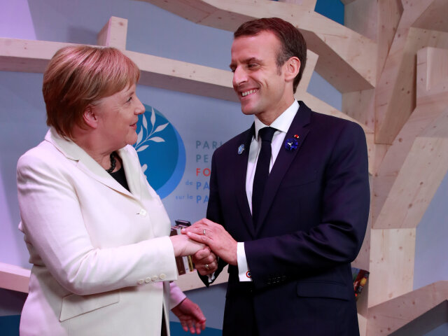 Paríž, Mierový summit konferencia fórum, Merkelová, Macron