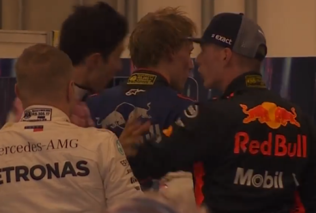 Sebastian Ocon, Max Verstappen