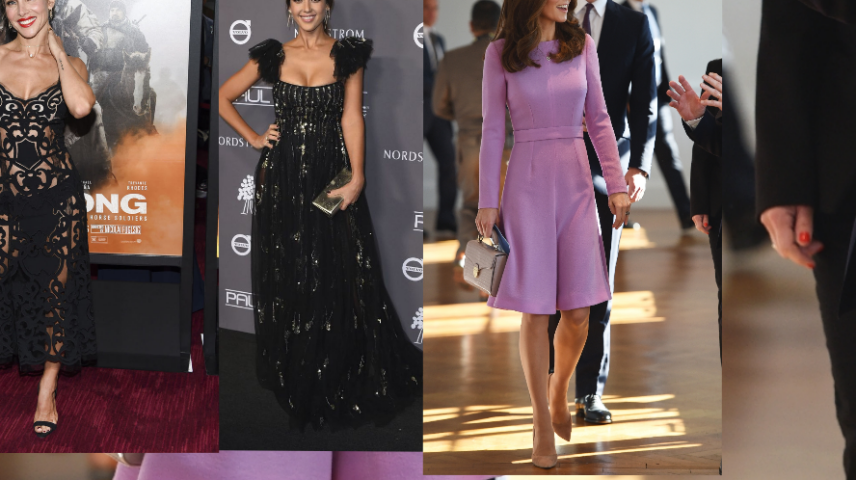 Elsa Pataky, Jessica Alba a vojvodkyňa Kate