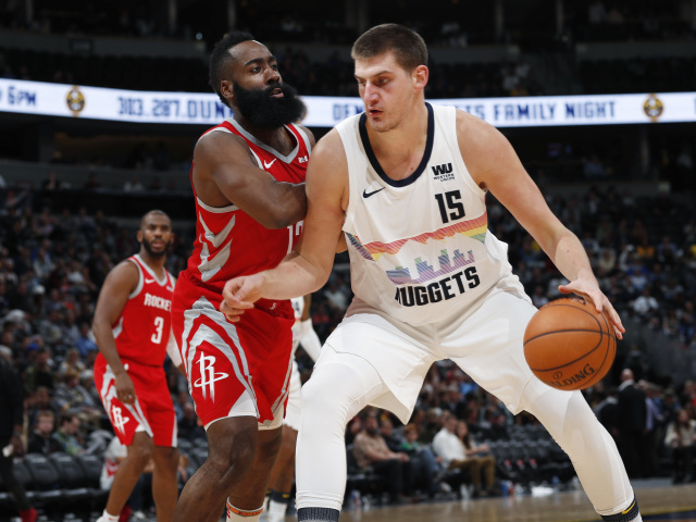 Rockets Nuggets Basketball nba