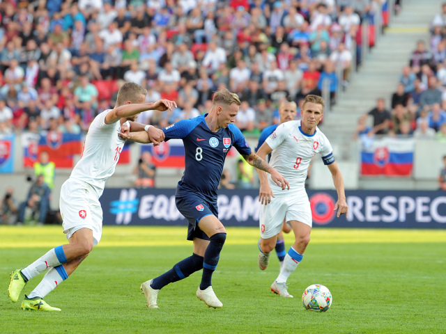 futbal Slovensko česko duda