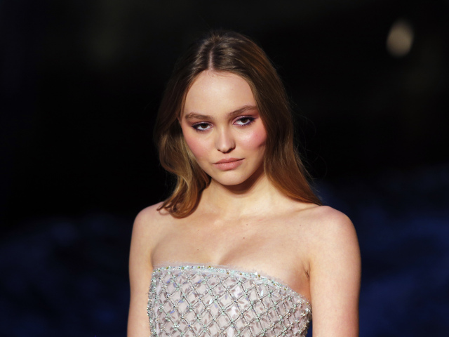Modelka a herečka Lily-Rose Depp na archívnom zábere.