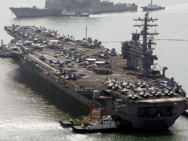 loď, uss ronald reagan